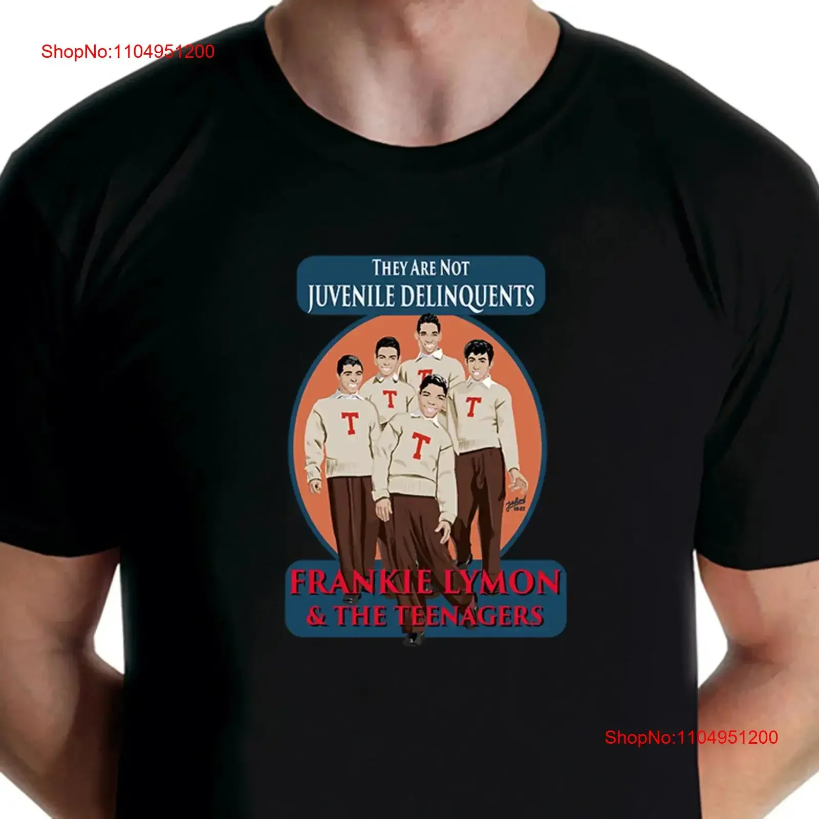 

Фрэнки Лимон и футболка-зажигатели They're Not Juniors Delinquents рубашка Jarod Art винтажная стильная модная мягкая