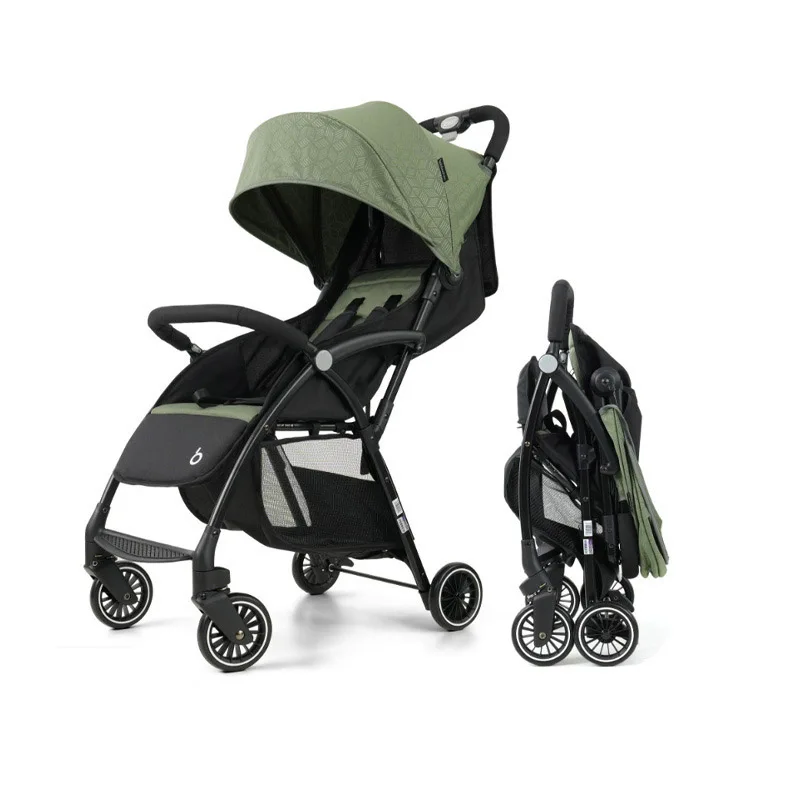 

Детская коляска, легкая складная детская коляска для сидения и лежания, складная и удобная переноска двойного назначения, нагрузка 10 кг, детская коляска