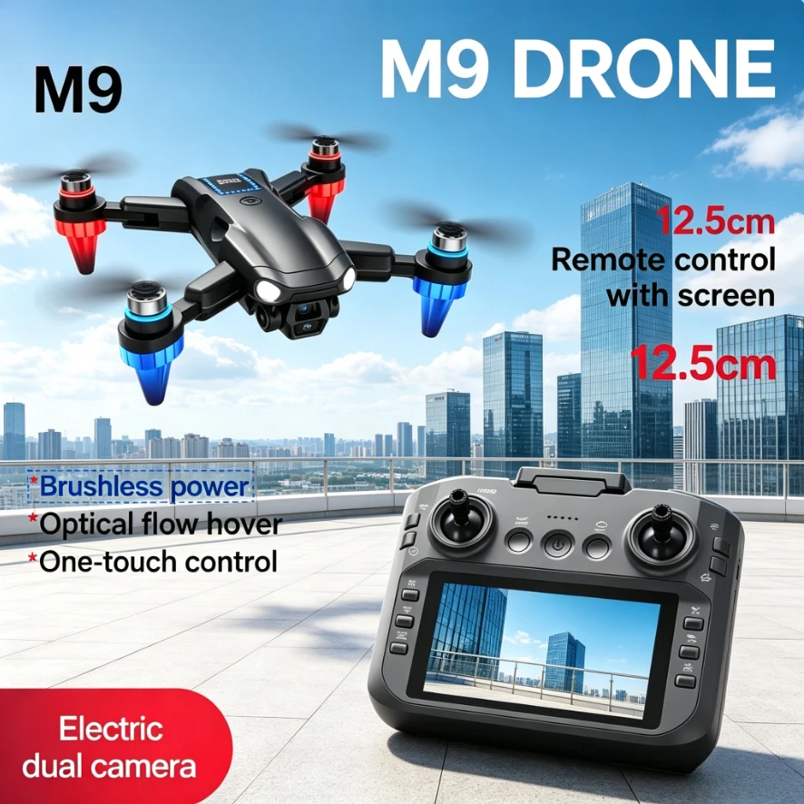 drone-professionnel-de-photographie-aerienne-m9-gps-pliable-quadricoptere-4k-hd-5g-wifi-fpv-moteur-sans-balais-maintien-d'altitude-mode-sans-tete