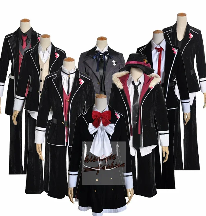 Diabolik Lovers Yui Komori Laito Sakamaki Reiji Sakamaki Shu Subaru Sakamaki Anime Cosplay Costume,Customized Accepted