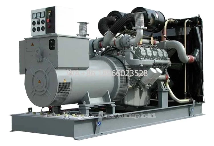 Zapasowy generator 800kVA 900kVA 1000kVA 1MW, chłodzony powietrzem, silnik diesla, energooszczędny agregat prądotwórczy.