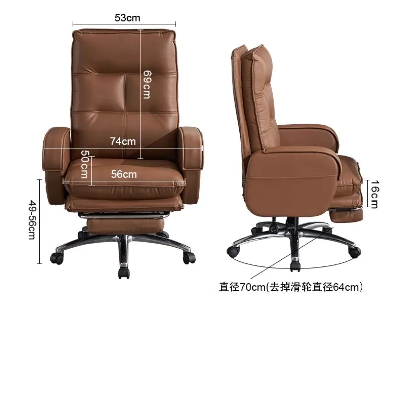 مسند الرأس وسادة كرسي مكتب فاخر مسند القدمين الكمبيوتر دراسة كرسي مكتب الألعاب المحمول Cadeiras De Escritorio الأثاث