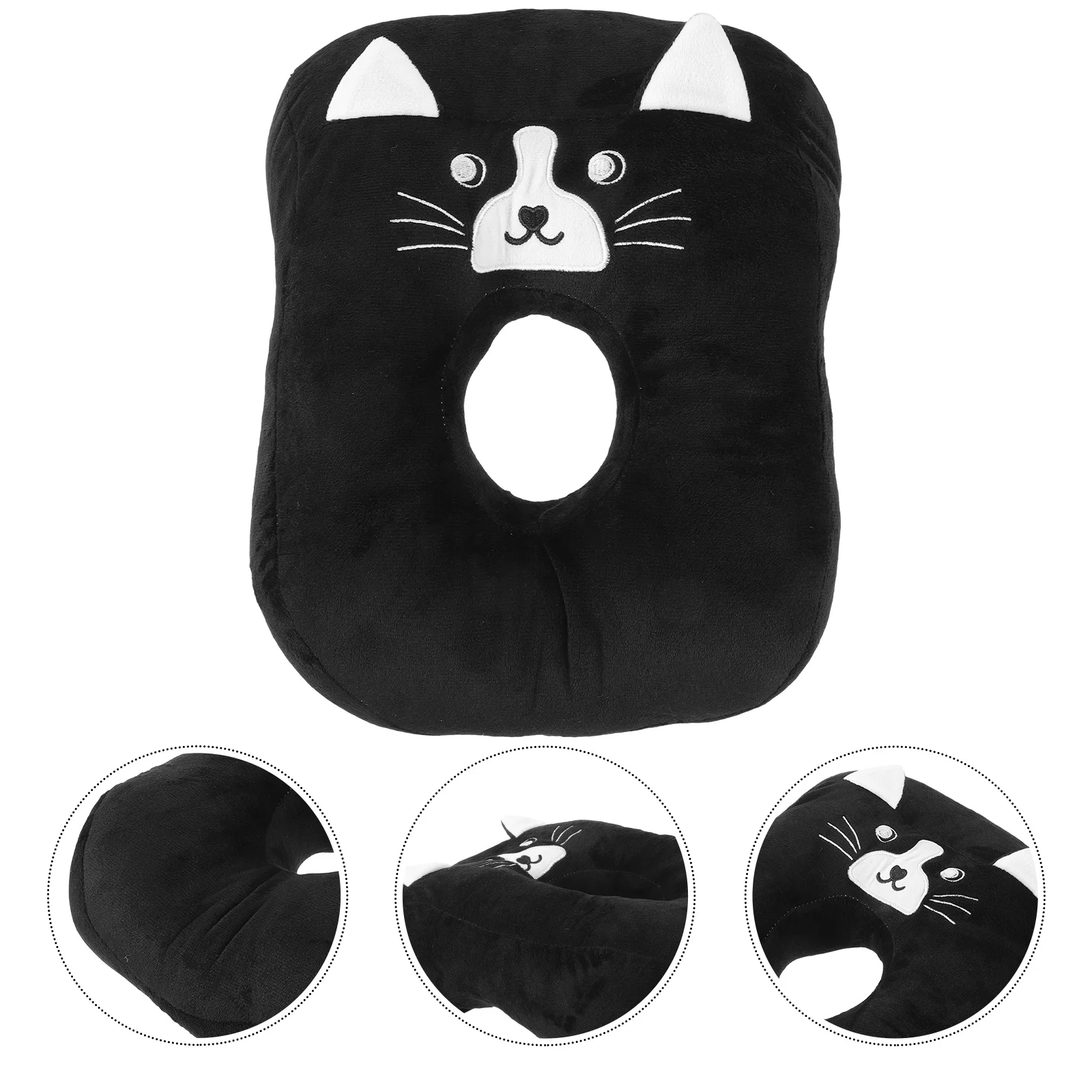 

Comfortable Face Down Pillow for Sleeping Cartoon Desk Napping Cushion Supple Office Nap Pillow with Arm Hole Office Nap Cushion