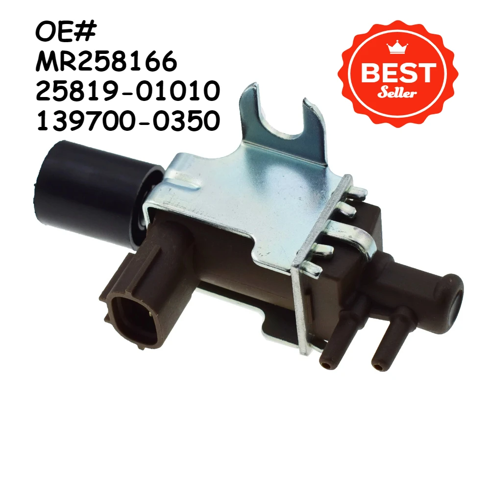 For Mitsubishi L200 2.5L DI-D Pajero SPORT II Turbo Boost Pressure Control Magnetic Valve 139700-0350 MR258166  25819-01010