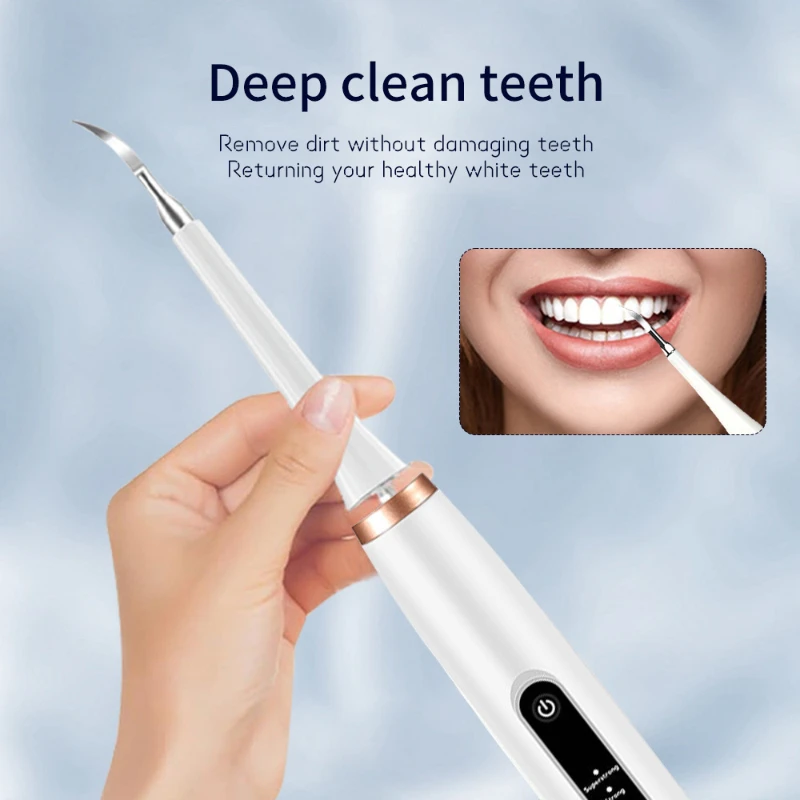 Ultrasonic Dog Dental Cleaner Electric Toothbrush Cleanning Dog Teeth Plaque Remover Pet Dental Calculus Beauty  Instrument - view 2