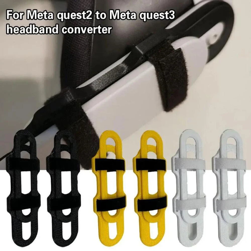 

Adapter for Meta Quest 3 Head Strap For Quest 2 Head Strap Connection for Quest 3 Head Strap Accessories 3D Printed