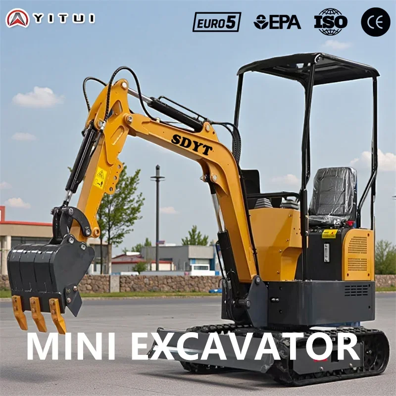 

Factory Price Mini Excavator EPA EURO5 Engine Can Be Customized Mini Digger Garden Crawler Mini Excavator
