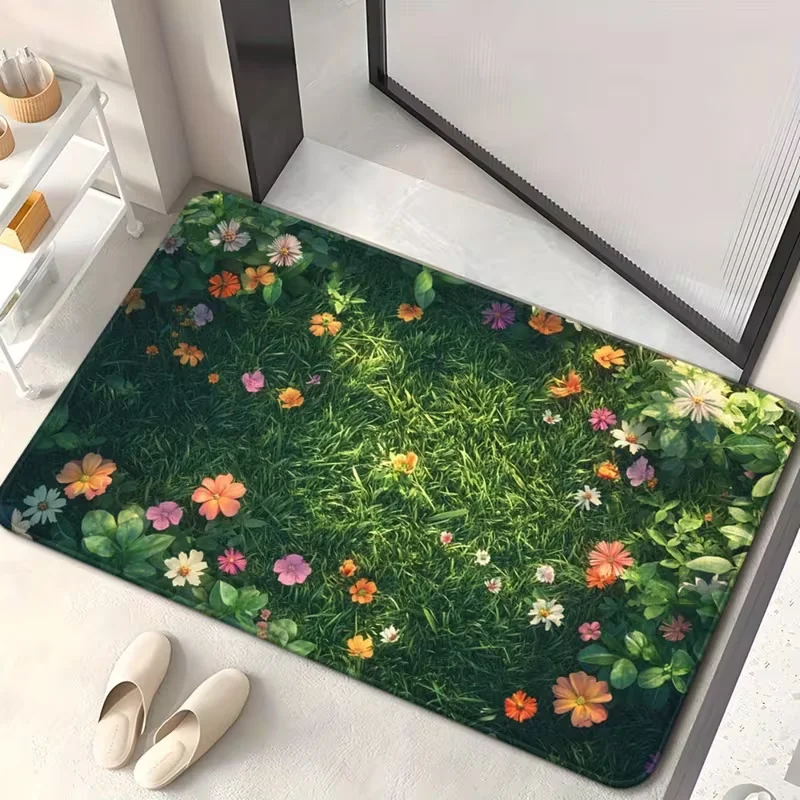 Vitality Green Grassland Flowe - Kitchen Appliances Green 评论和价格