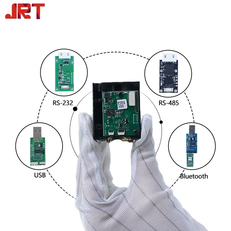 High Frequency Laser Distance Module 400hz Connect Tof Laser Range Sensor Laptop 100m Long-Range Lidar Rangefinder Module Sensor