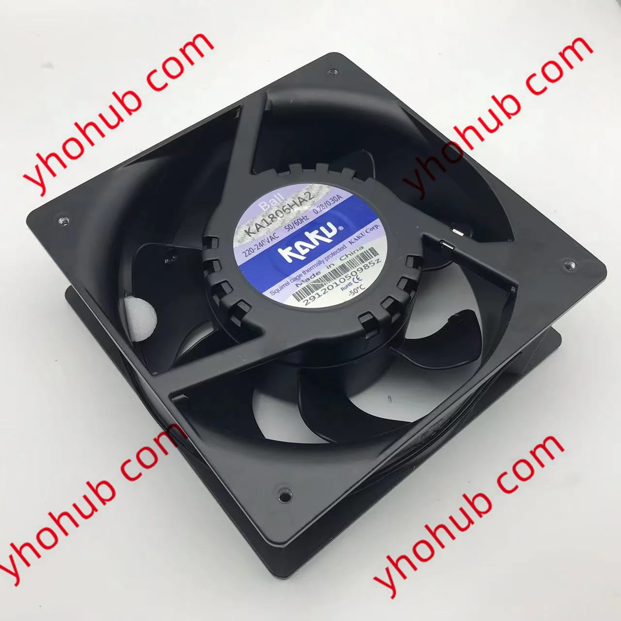 

KAKU KA1806HA2-2 KA 1806HA2-2 AC 220V 180X180X65mm Server Cooling Fan