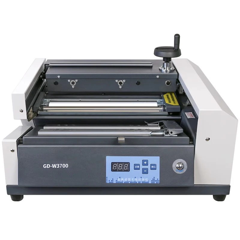 GD-W3700 Desktop Automatic Glue Binding Machine Wireless Book Binding Glue Binding Machine for Office Use