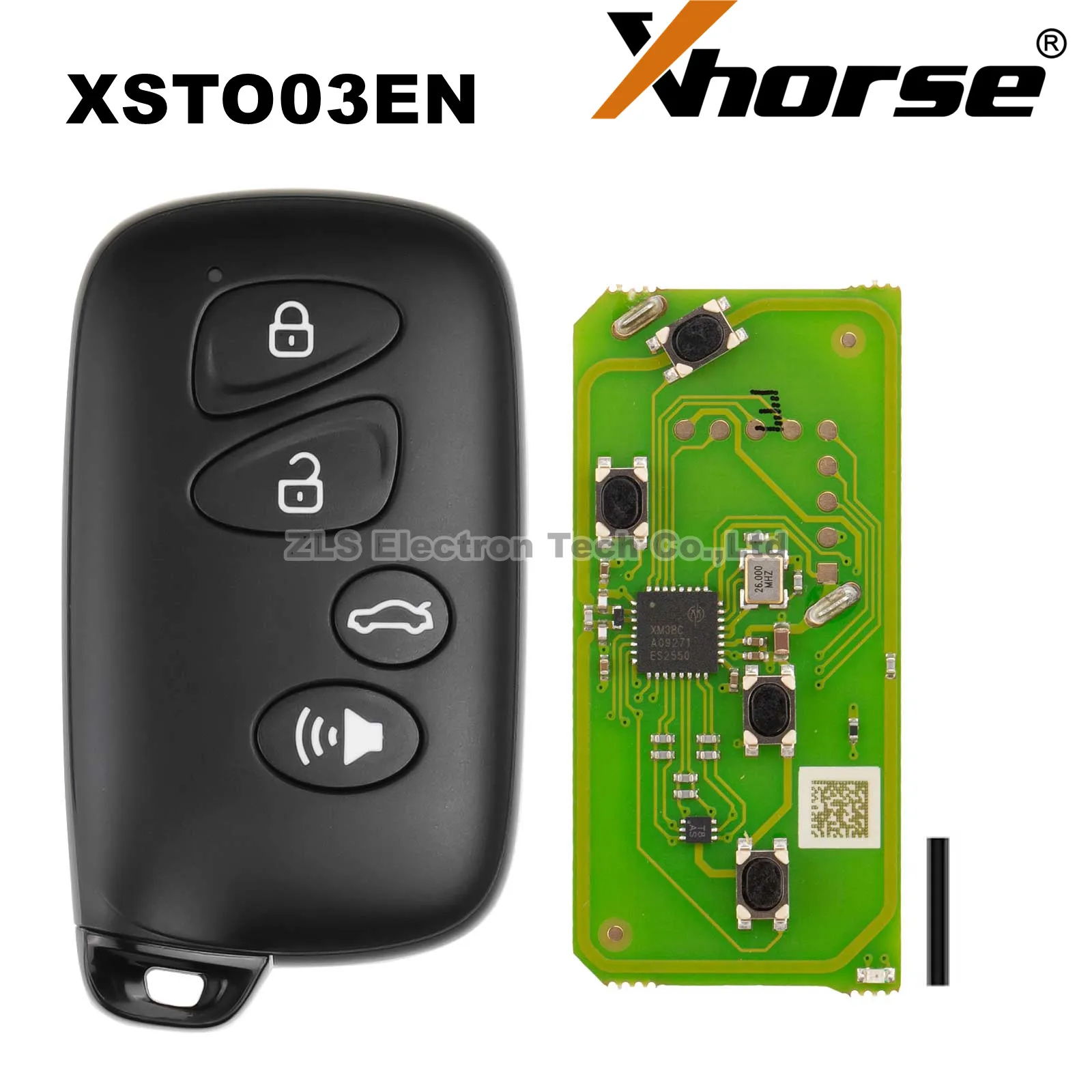 1 Piece XHORSE XM38 TOY.T XSTO01EN XSTO03EN XSTO20EN for Toyota Support 4D 8A 4A Smart Key