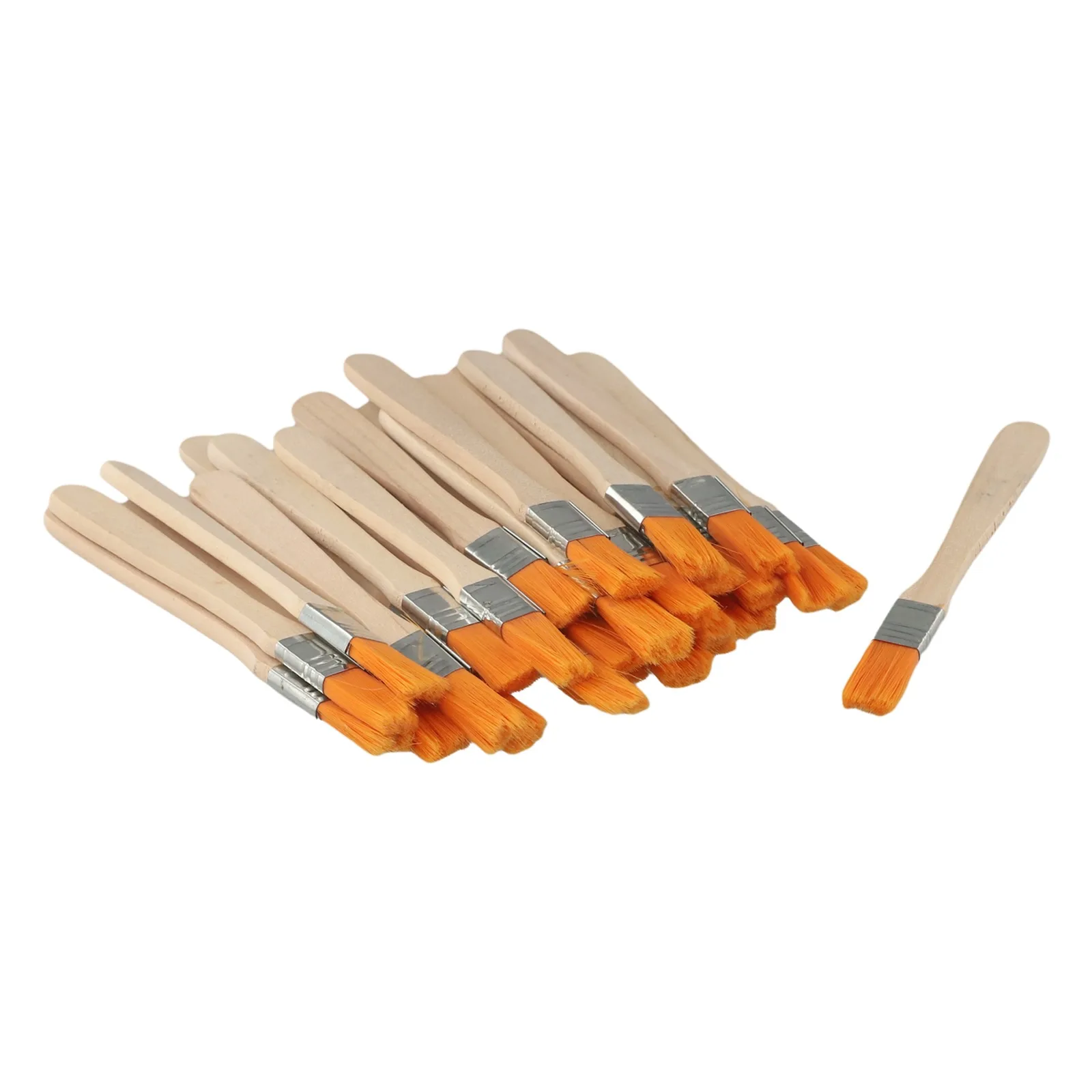 About 130*21*12 Mm Cleaning Brush Set Long-term Use Optimal Paint Coverage Secure Bristle Placement Various Brush Sizes