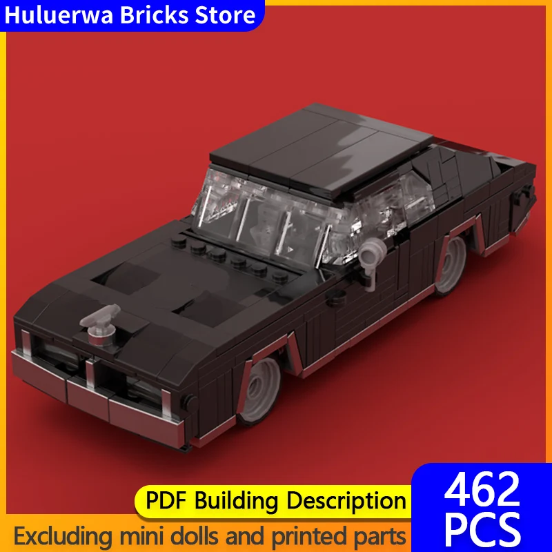 

Модель скоростного гоночного автомобиля MOC, строительные кирпичи, популярный фильм, модифицированный мышечный автомобиль, модульная технология, детские праздничные подарки, игрушки, костюм