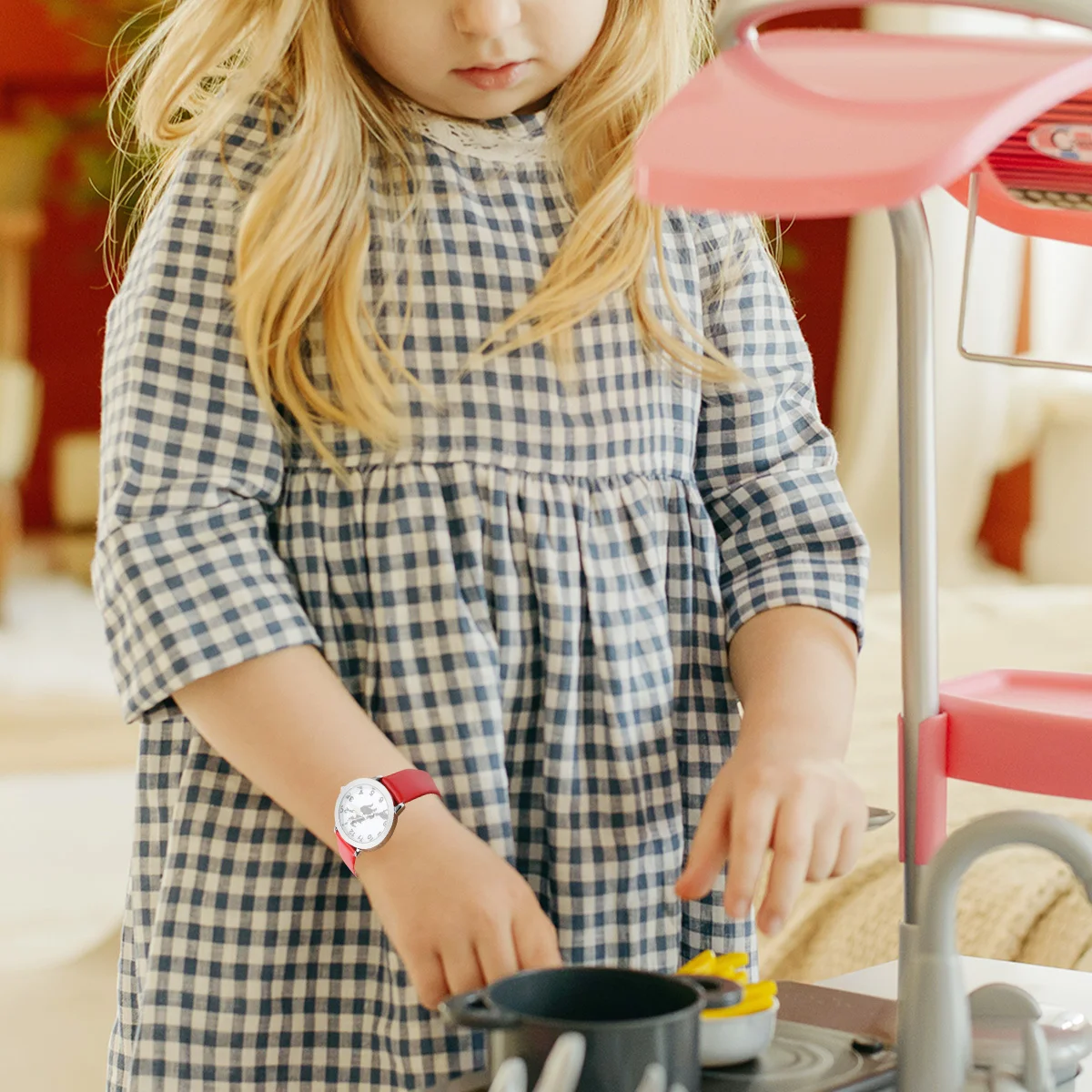 Halloween Witch Pattern Kids Watch Lightweight Quartz Gift Watch for Children Luminous Strap Comfortable Wearing - Image 2