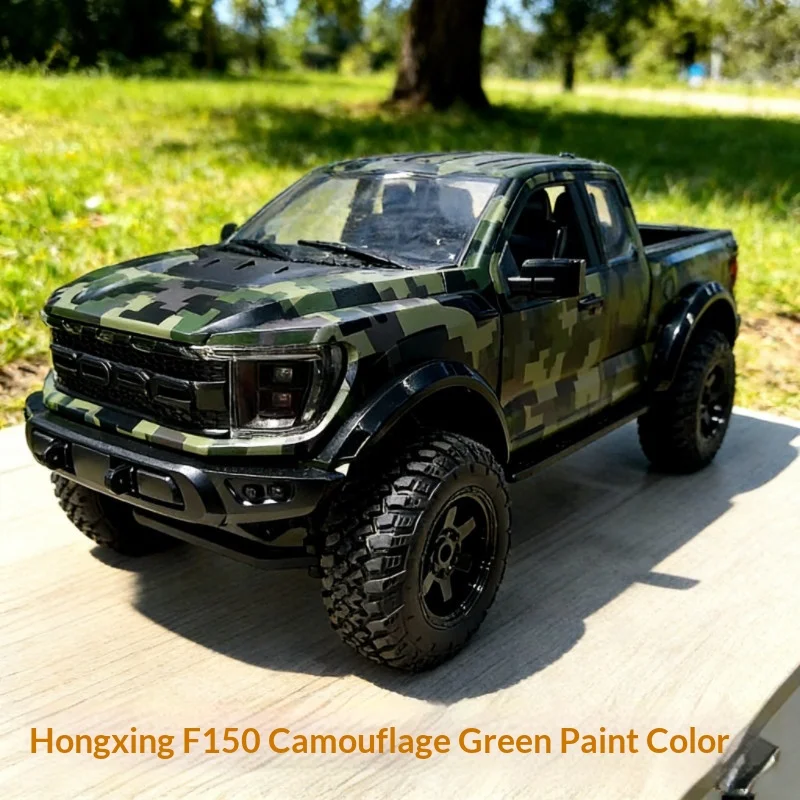 Hongxing F150 Rc Crawler New Camouflage Green Paint Off Road Climbing Truck Rc Model Car For Outdoor Adventure Hobby Enthusiasts view 3