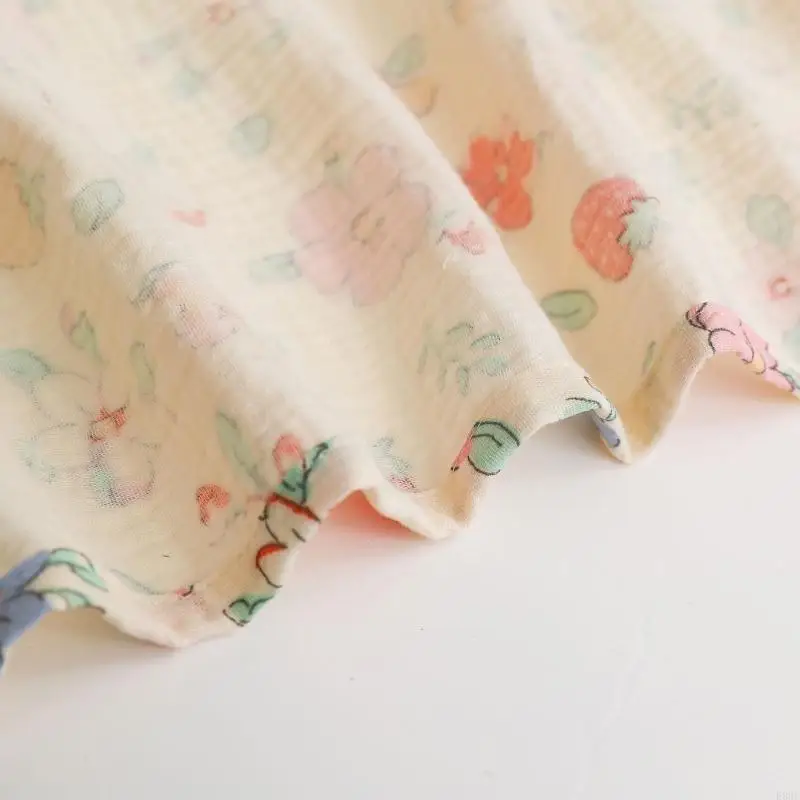 E06F tragbares Baumwoll -Muslin -Wickel für Neugeborene & Säuglinge Base Base Dusche Geschenk Geschenk