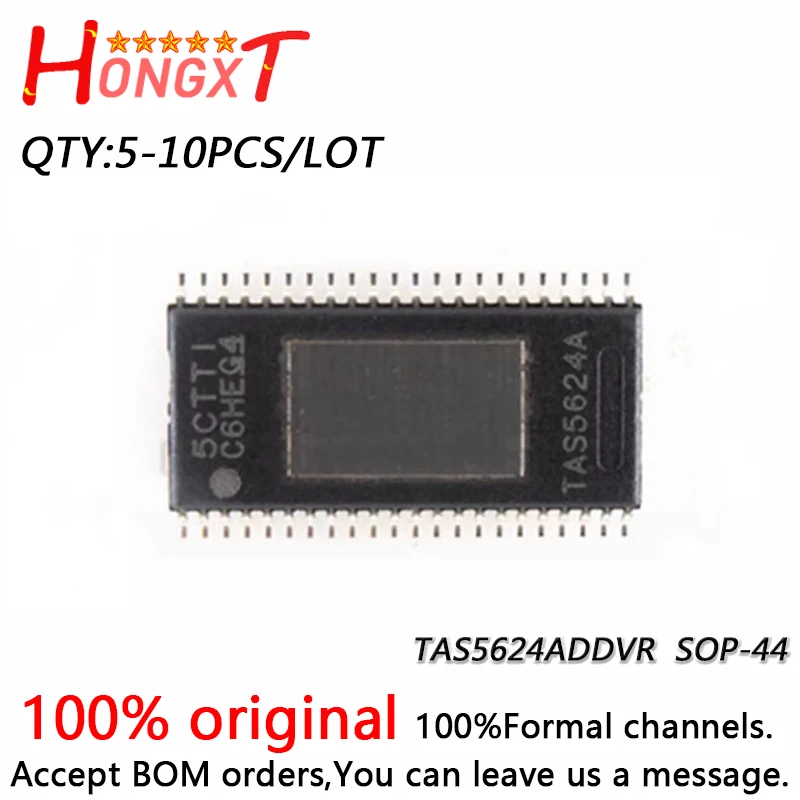 5-10PCS 100% New TAS5624A TAS5624ADDVR SOP-44.Chipset