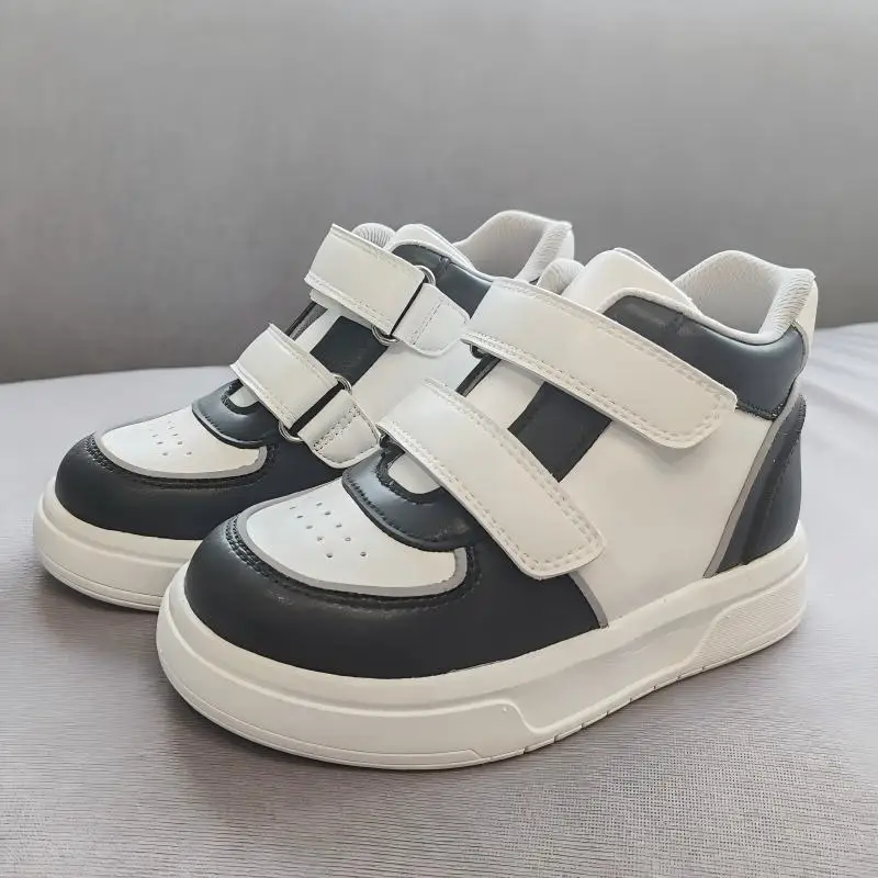 Kids Orthopedic Leather Shoes with Corrective Insoles Children's Sneakers for Flatfeet And Tiptoe Walking Support