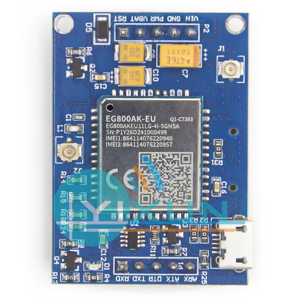 Quectel EG800AK-GL EG800AK-EU EG800AK-LA LTE TTL Development Board Ultra Small LTE CAT1 Bis GPS Global Module With Antenna