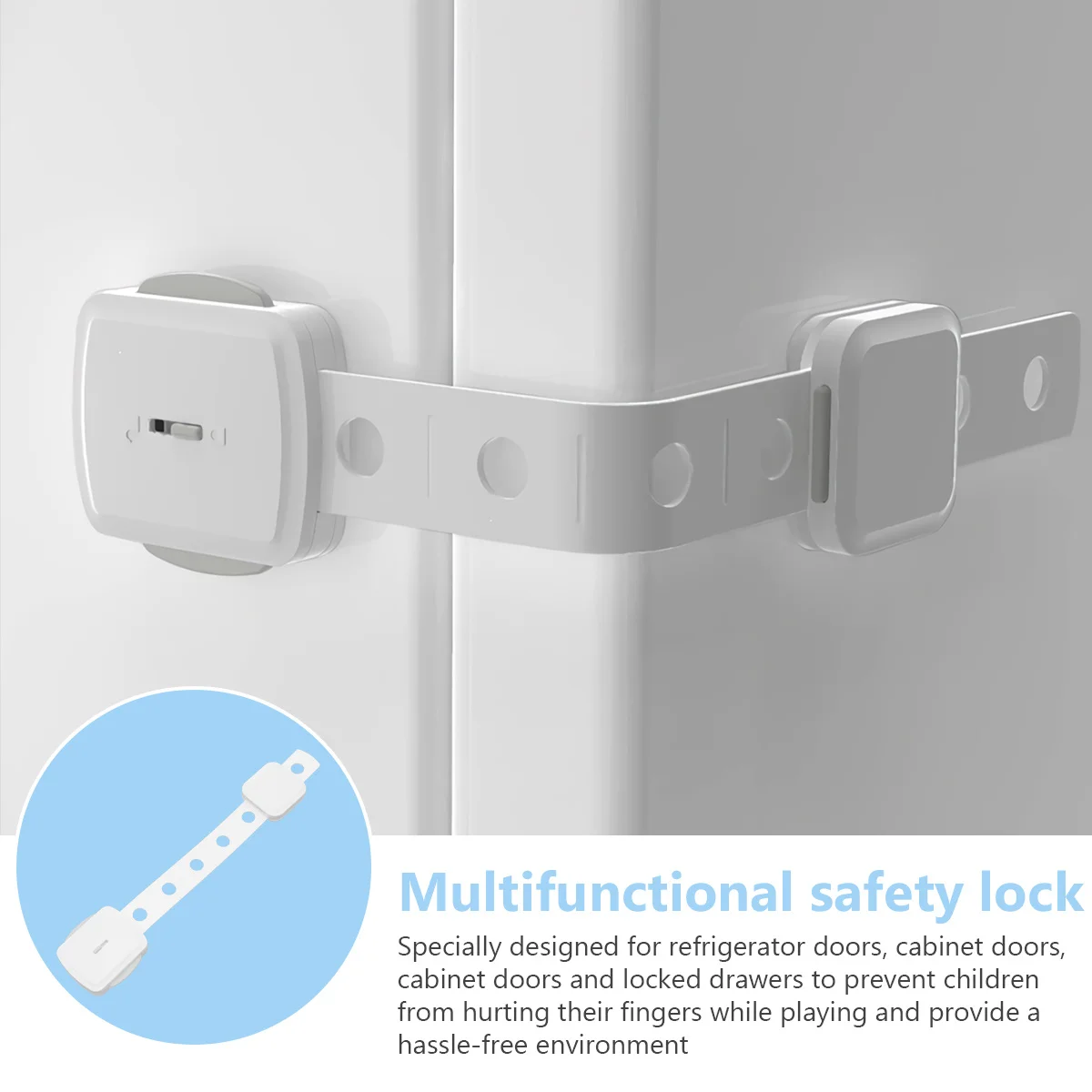 5 Stück Baby-Schrankschlösser, Sicherheitsriegel für Schubladen, Geräte, Türen, Sicherheitsschlösser, Baby- und Kinderschubladenschloss, Schubladenschloss
