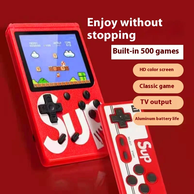 

2024 New Retro Handheld Nostalgia Machine Suitable For Double Small Touring Machine, Large Screen Handheld Hd Game Machine