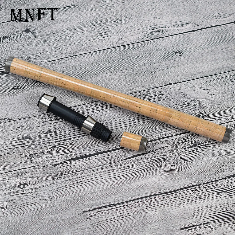 

1 Set Fishing Rod Cork Handle Assembly, Complete Grip Kit with Reel Seat, DIY Replacement Parts for Custom Rod Building & Repair