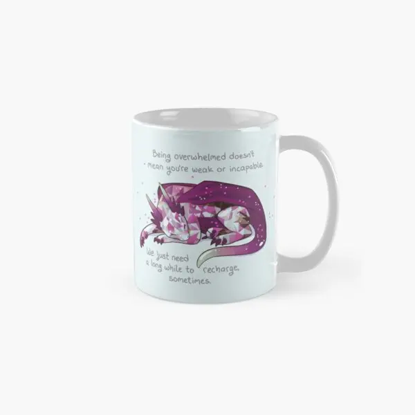 Being Overwhelmed Does Not Mean You Re W  Mug Simple Handle Round Printed Coffee Image Picture Photo Design Gifts Tea Drinkware