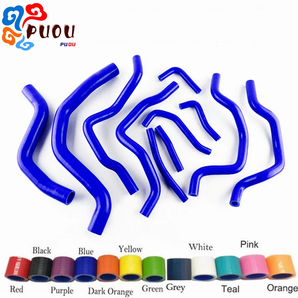 

FIT 01-2005 MITSUBISHI LANCER EVO 7/ EVO 8 CT9A 4G63T SILICONE PIPING RADIATOR HEATER HOSES KIT