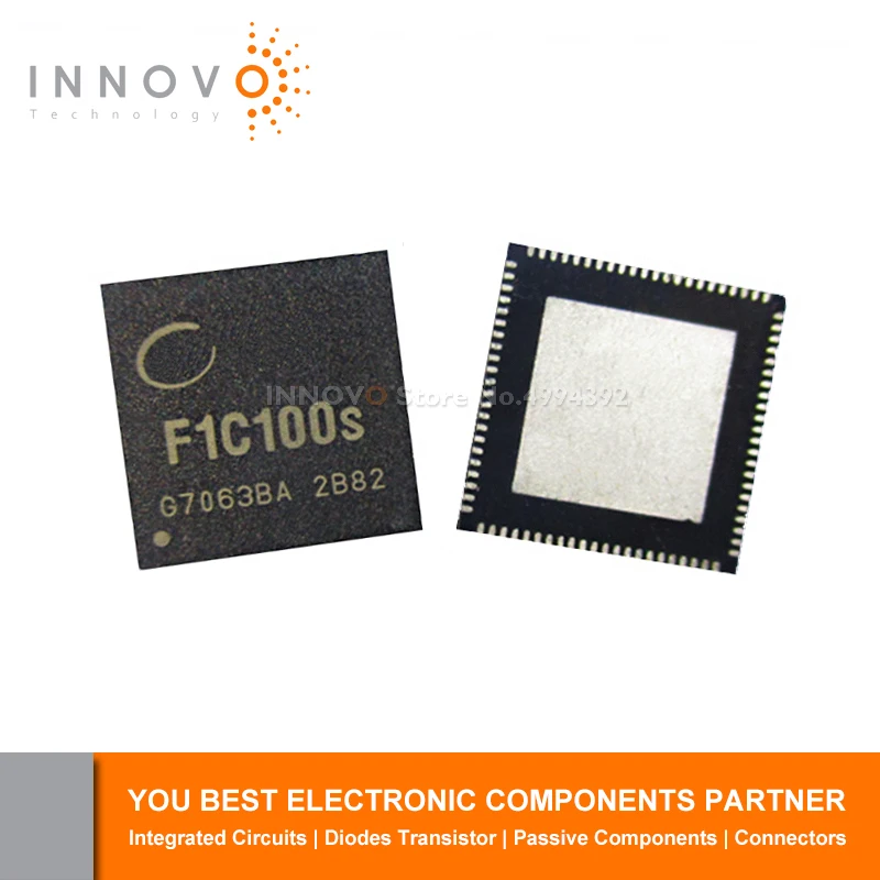 2pcs/lot F1C100S F1C100 QFN88 Electronics Master learning machine IC chip New original