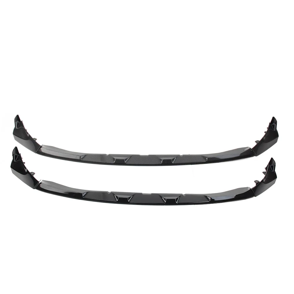 3Pcs/Set Automobile Front Bumper Lip Spoiler Body Kit For BMW G80 M3 G82 G83 M4 2021 2022 2023 Car Accessories