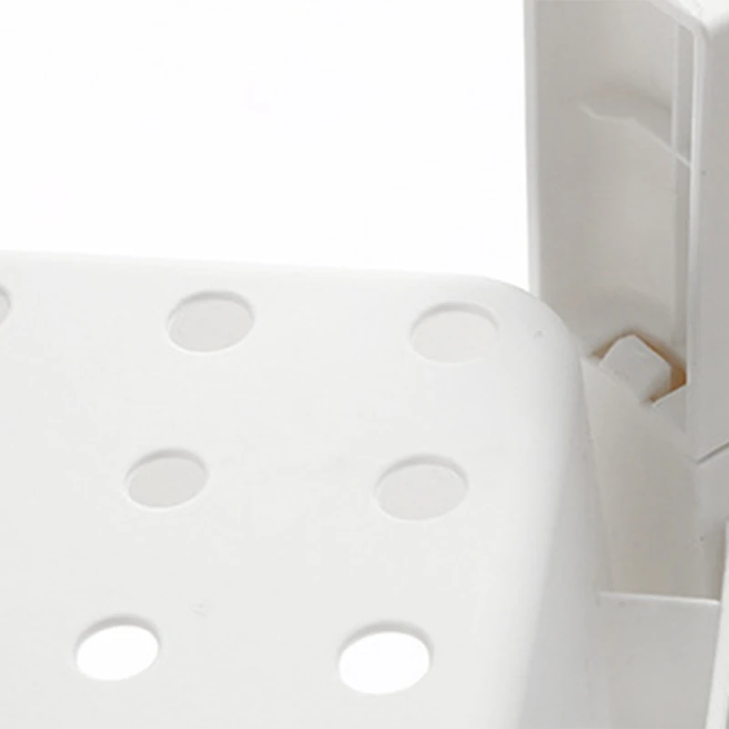 ชั้นเก็บห้องน้ํา Slim Slide Tower ประกอบชั้นวางพลาสติก Space Saving Organizer ห้องครัว Movable Home TOOL