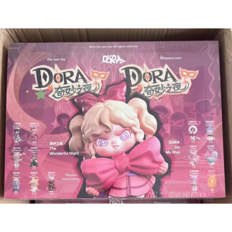 

Original Dora Wonderful Night Series Mystery Box Trendy Doll Garage Kit Ornament Decoration Toy For Girl Birthday Valentine Gift