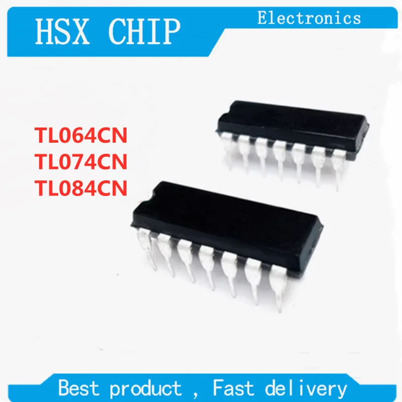 10pcs TL064CN TL074CN TL084CN DIP TL064 TL074 TL084