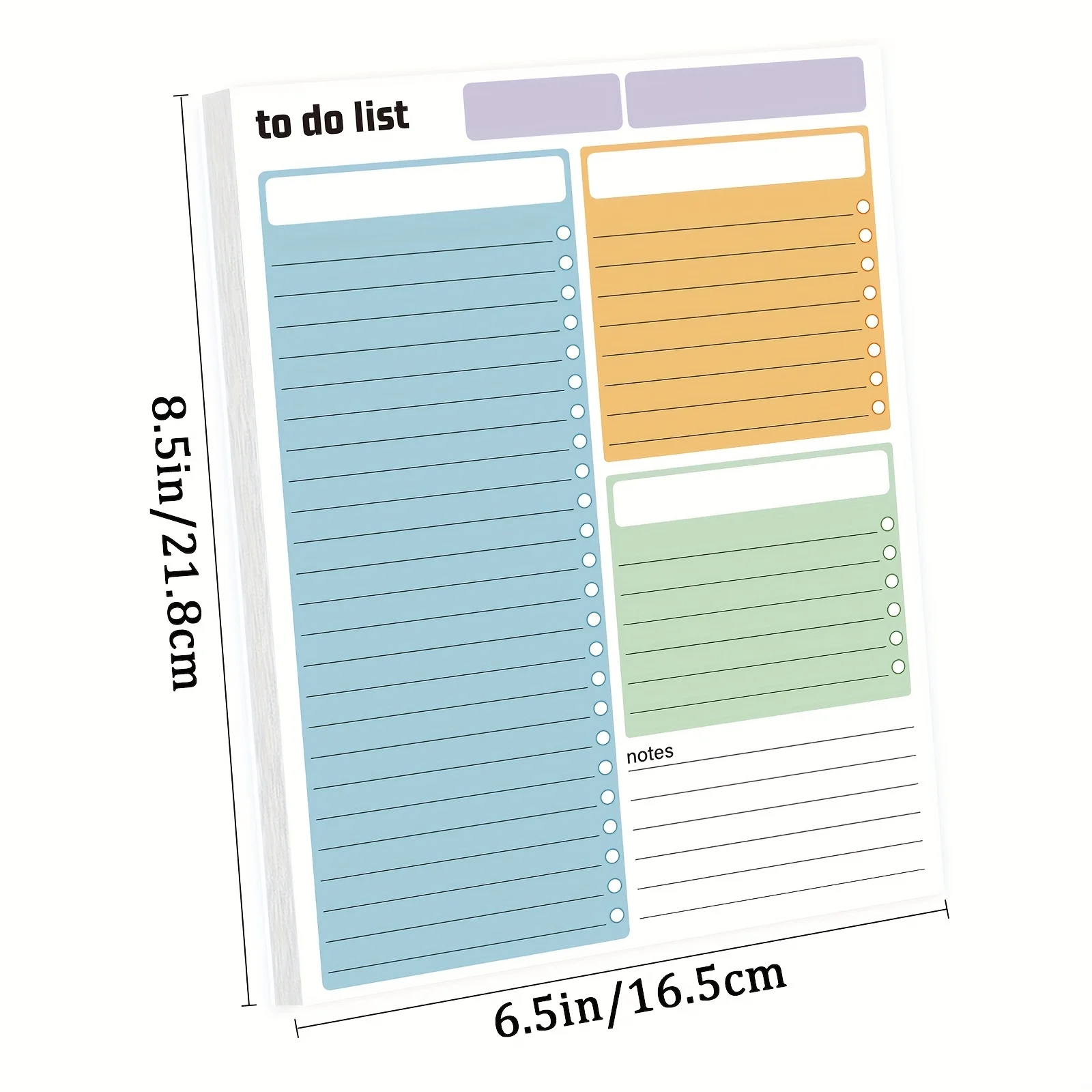 Stay Organized and Focused with this To Do List Notepad: 1 pc Magnetic Notebook with Undated Check Boxes and Note Sections