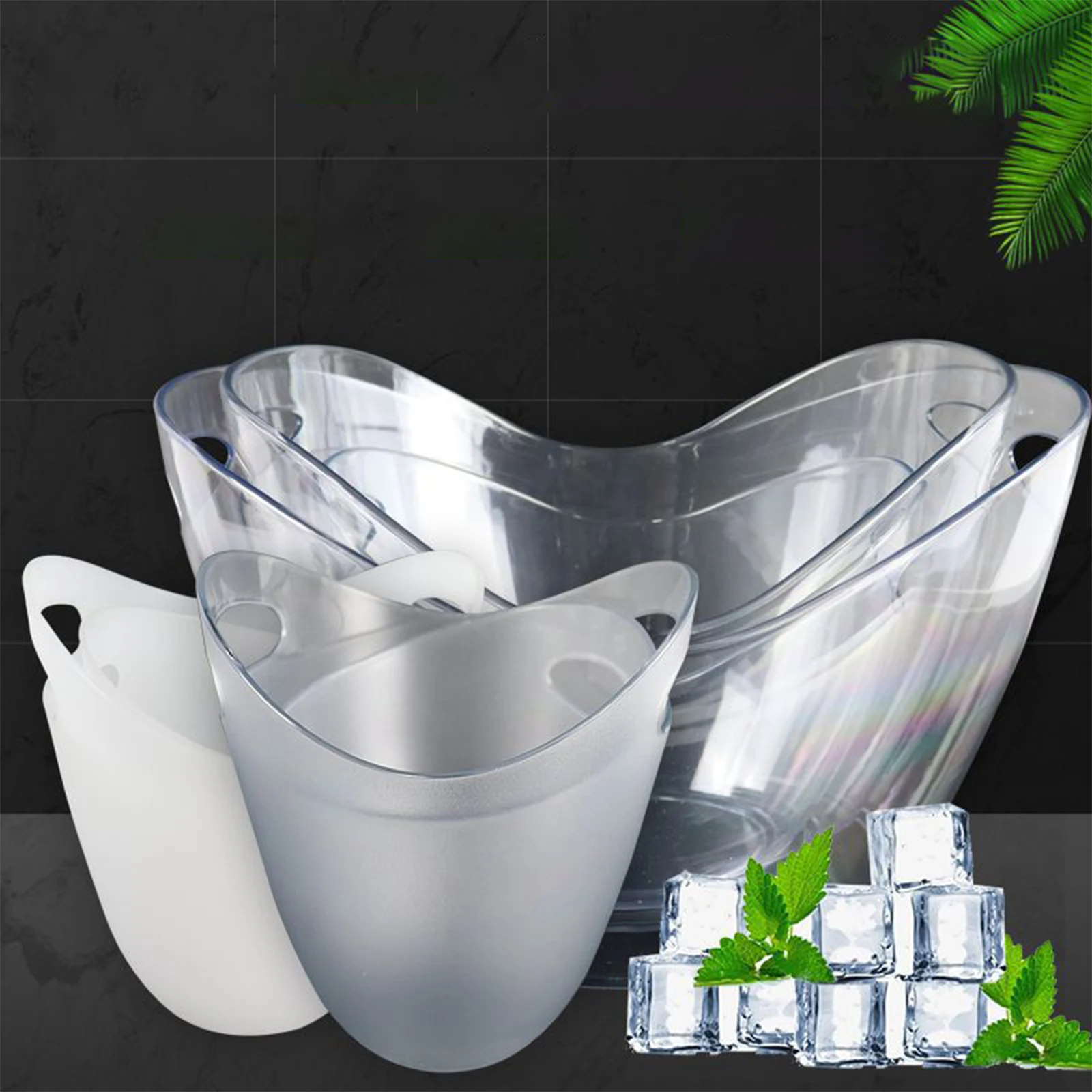 Champagne Bottles Cooling Bottles Cooler Ice Bucket Portable Ice Bucket For Drinks Wine Bucket Home Bar Club Party Accessory