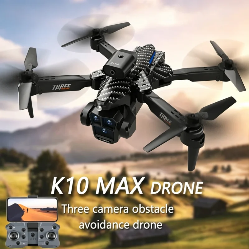 Kids Toys Drone - K10 Max RC Drone HD 4K