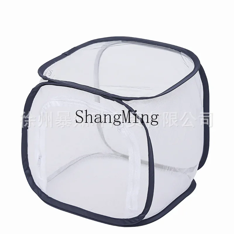 

folding insect cage butterfly cage can be insect-proof gauze mantis seedlings light-transmitting cultivation observation