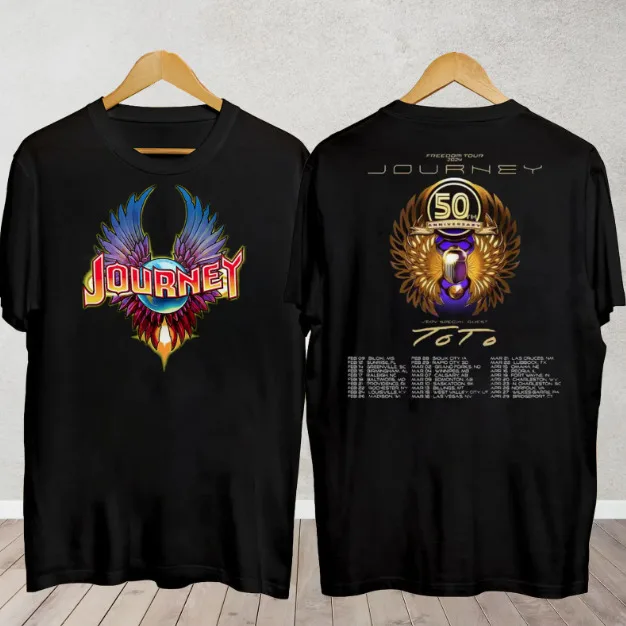 

Journey Freedom Tour 2024 Shirt, Journey With Toto 2024 Concert T-Shirt