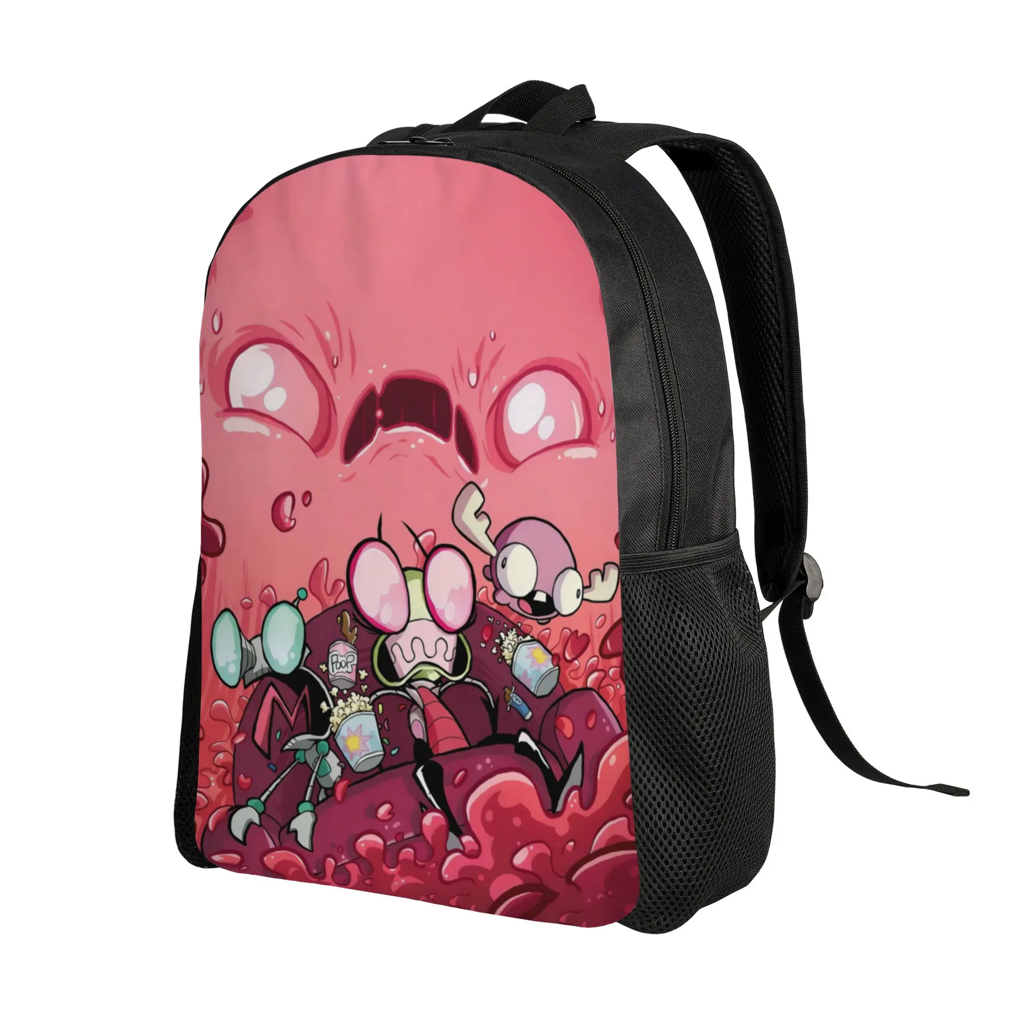 Custom Z-Zims Cartoon Movie Backpack for Men Women Water Resistant School College Animes Bag Printing Bookbag