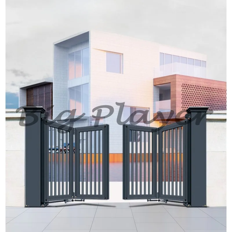 

Trackless Electric Telescopic Folding Villa Courtyard Gate Community Yard Automatic Opening Suspension Electric Gate-deposit