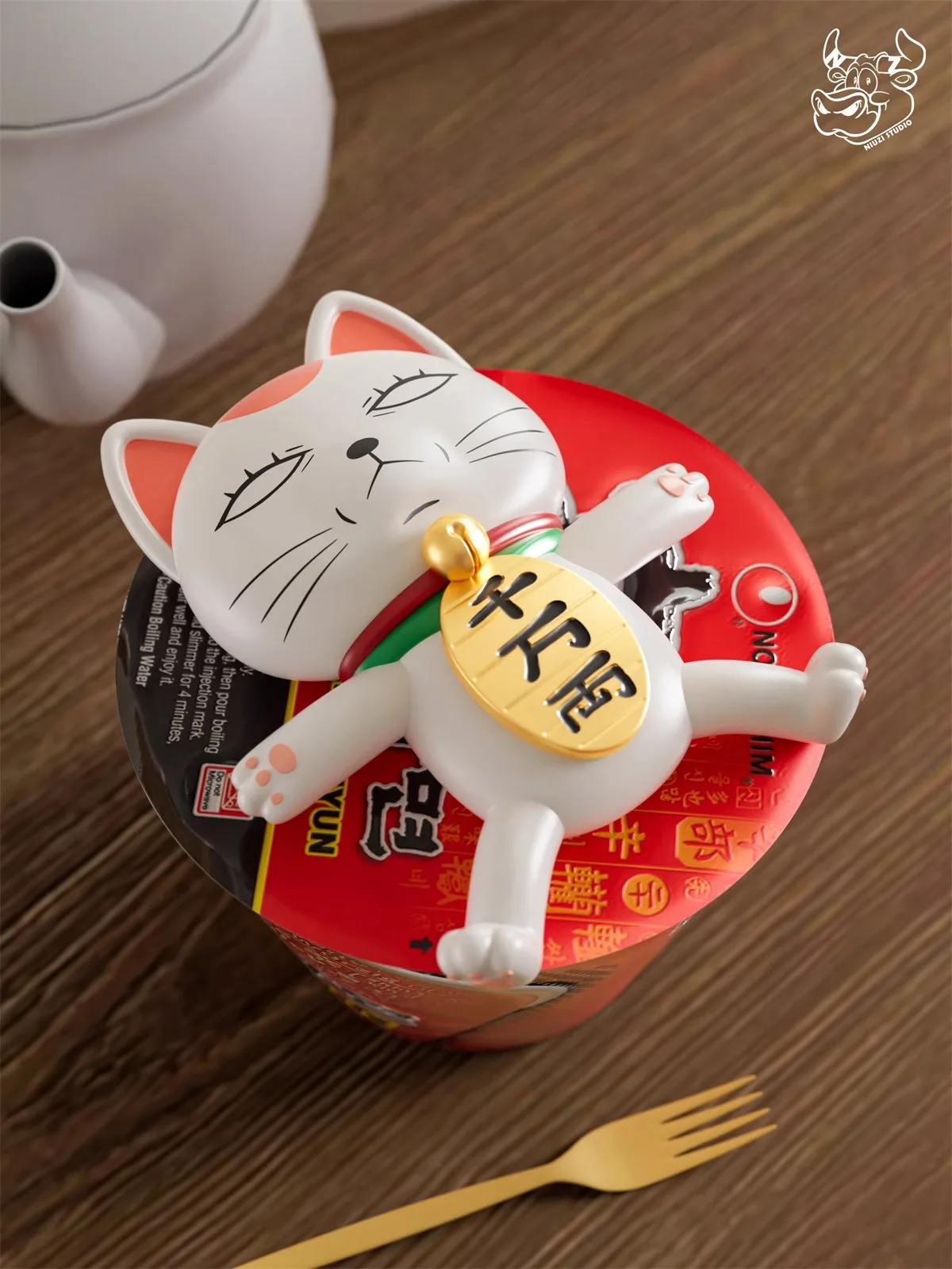 High-Speed andma Anime Surroundings Collectible Figure Model Gift Table Decoration Bold Par Superl Armament Noodles...