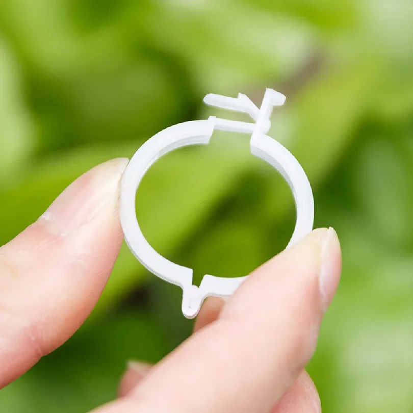 100-500pcs Plastic Plant Support Clips Reusable Plant Vine Grafting Fixing Tool For Vegetable Tomato Garden Supplies.