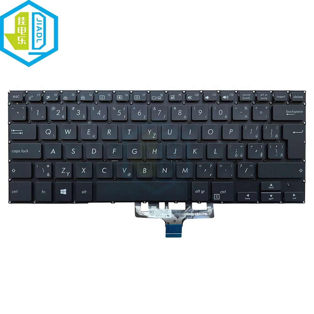 SP CS UK Spanish Czech Keyboard Backlight For ASUS ZenBook Flip UX461 UX461U UX461F UX461UA UX461UA-DS51T Laptop Keyboards