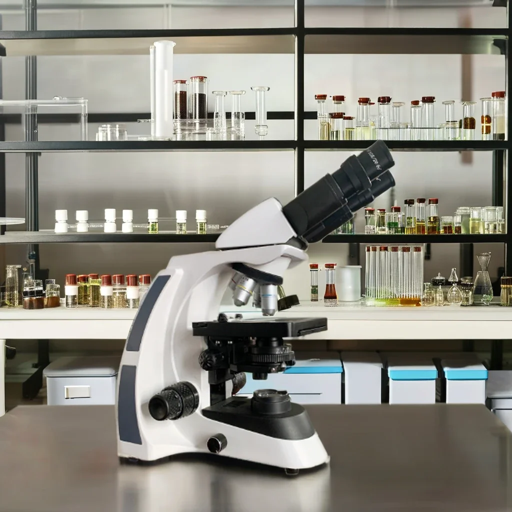 Esebio YX400 UIS BIOLOGICAL MICROSCOPE Professional Medical Blood Urine Stool Testing Electronics Hospital Medical Microscope