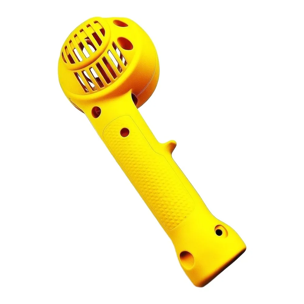for Power Tool Grip Angle Grinder Handle Yellow Finish Easy Installation Lightweight Material For Metal Cutting Tasks