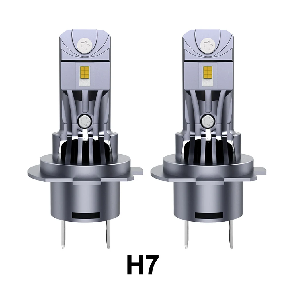 LED Headlight Bulb 60000LM 110W H7/H1/H4 Bulbs LED Head Lamp High Power H11 3580 CSP Chips Mini Size Fan Car Light Fog Lamp