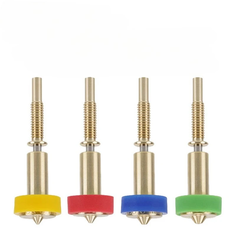 1pcs 0.25/0.4/0.6/0.8mm Nozzle For REVO Hotends Clone Nozzle All-in-one Bimetal Heatbreak Brass Titanium For Hotend Extruder