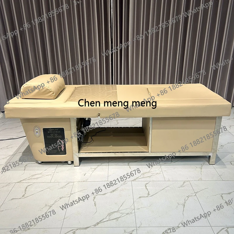 

High-end Beauty Salon Shampoo Beds Comfort Massage Water Cycle Fumigation Shampo Chair Luxury Spa Foot Bath Salon Furniture FYSB