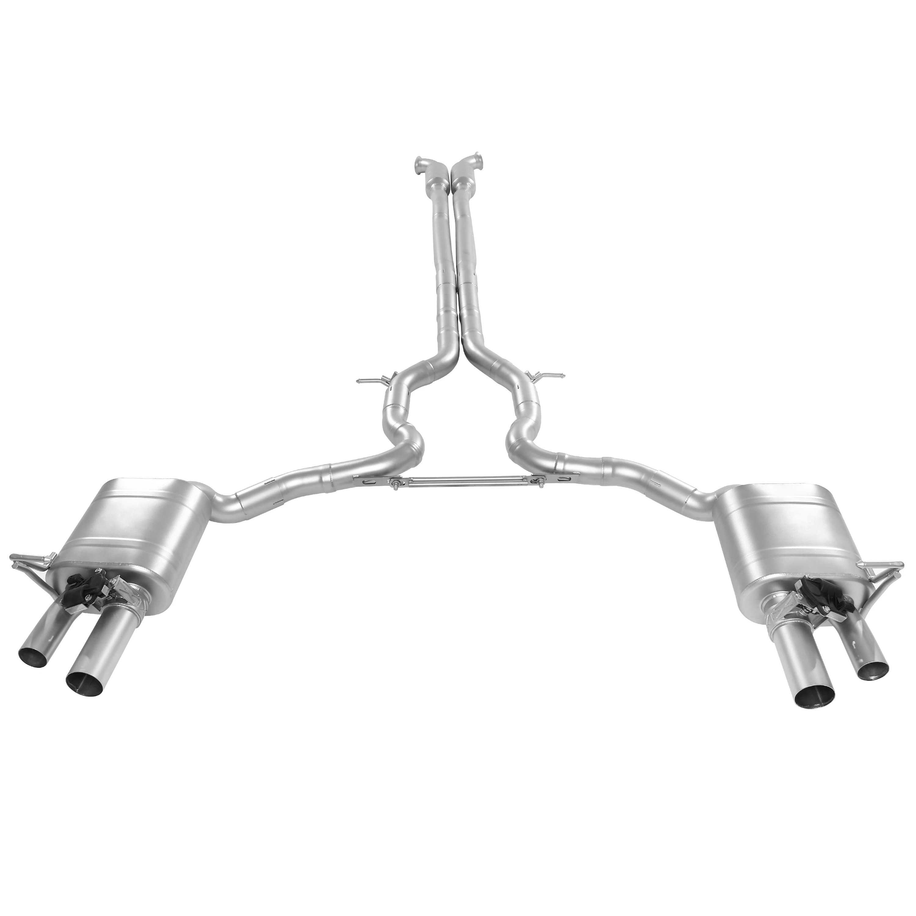 Exhaust System for 2010-2023 Porsche Panamera 970 971 2.9T 3.0T 3.6L 4.8T Performance Muffler Resonator Electric Valves